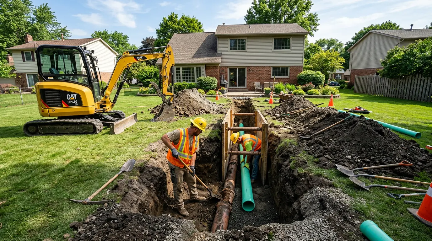 Sewer Line Cleaning in Busti, NY